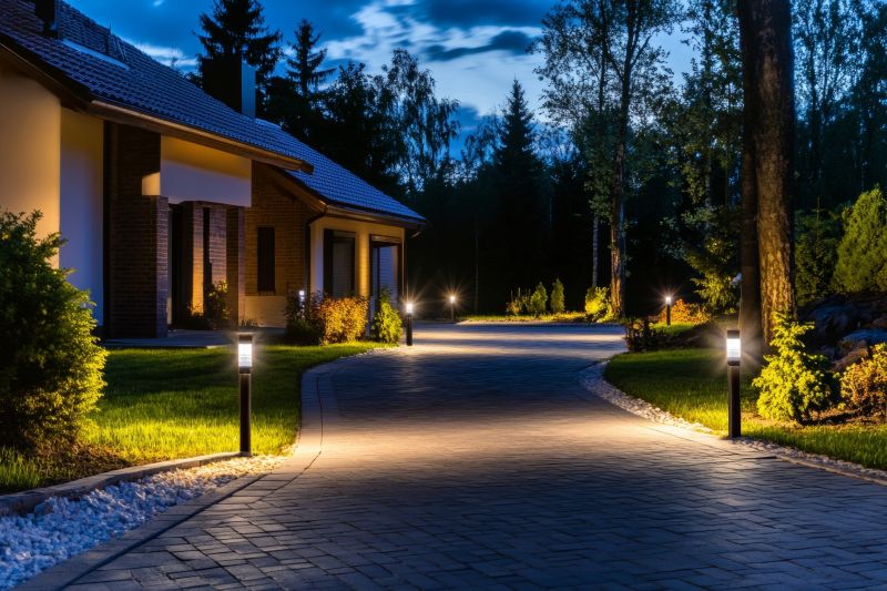 Driveway Lights Installation
