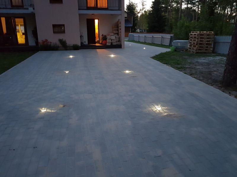 Driveway Lights Installation
