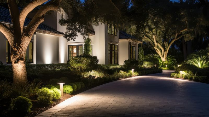 Driveway Lights Installation