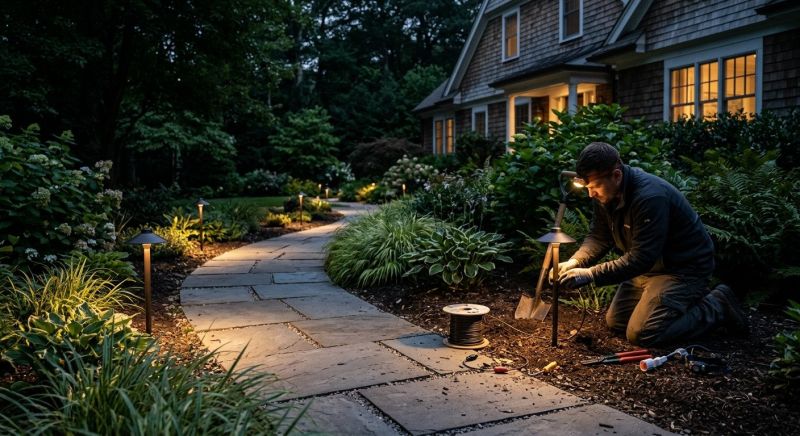 Landscape Lighting Installation in Heber City, UT