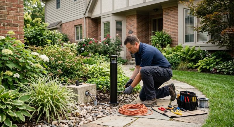 Outdoor Lighting Installation in Kansas City, MO