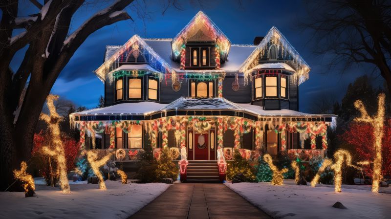 Seasonal Lights Installation in Kansas City, KS